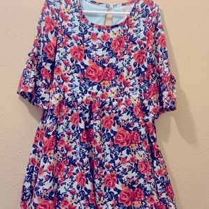Casual Floral Dress